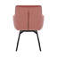 Velvet Swivel Armchair-1284429482