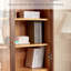 Bibliothèque moderne en bois massif simple