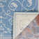 Ariadne Floral Champagne Blue Indoor Outdoor Area Rug