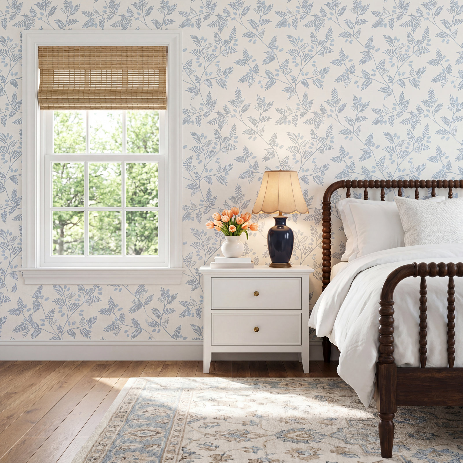 Dowlin Graphics Wallpaper, Light Blue