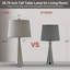Lampe de table USB en métal Arushad