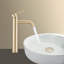 Grands robinets modernes pour salle de bain à poignée simple -102042506