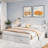 Elegant Extendable Daybed With Two Storage Drawers And Twin Size Trundle-1872653735
