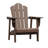 Devito All-Weather Resistant HDPE Plastic Oversize Adirondack Chair-1771610900