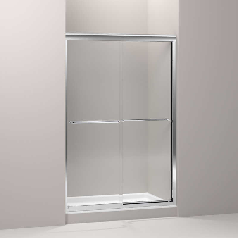 Fluence 47.5" x 76.5" Bypass Shower Door with CleanCoat Technology