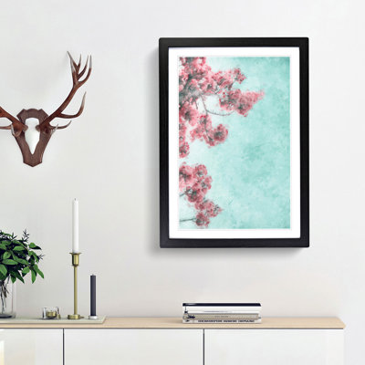 Cherry Blossom Tree Branches - Single Picture Frame Painting on MDF