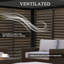 Pare-étincelles en aluminium pour volets Pergola-121511055