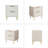 16.5'' W Nightstand (Set of 2)