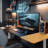Lakyia Electric Height Adjustable Standing Desk-1529284640-1529284643