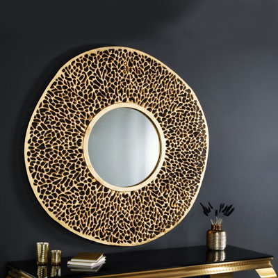 Sanita Aluminum Novelty Wall Mirror