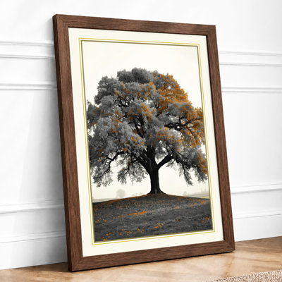 Enduring Oak Rustic - Framed Print