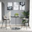Dayasia Metal Base Dining Table-1417904439