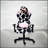 TS85 COW Print LUXX Series Gaming Chair With Memory Foam And Cow Headrest Pillow For Ultimate Comfort-971316400