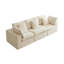 Canapé modulaire en tissu de style minimaliste moderne pour le salon et le canapé-lit