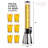 Oggi Barware Beer Tower & Beverage Tower (3 qt, 6 Pints)-66751727
