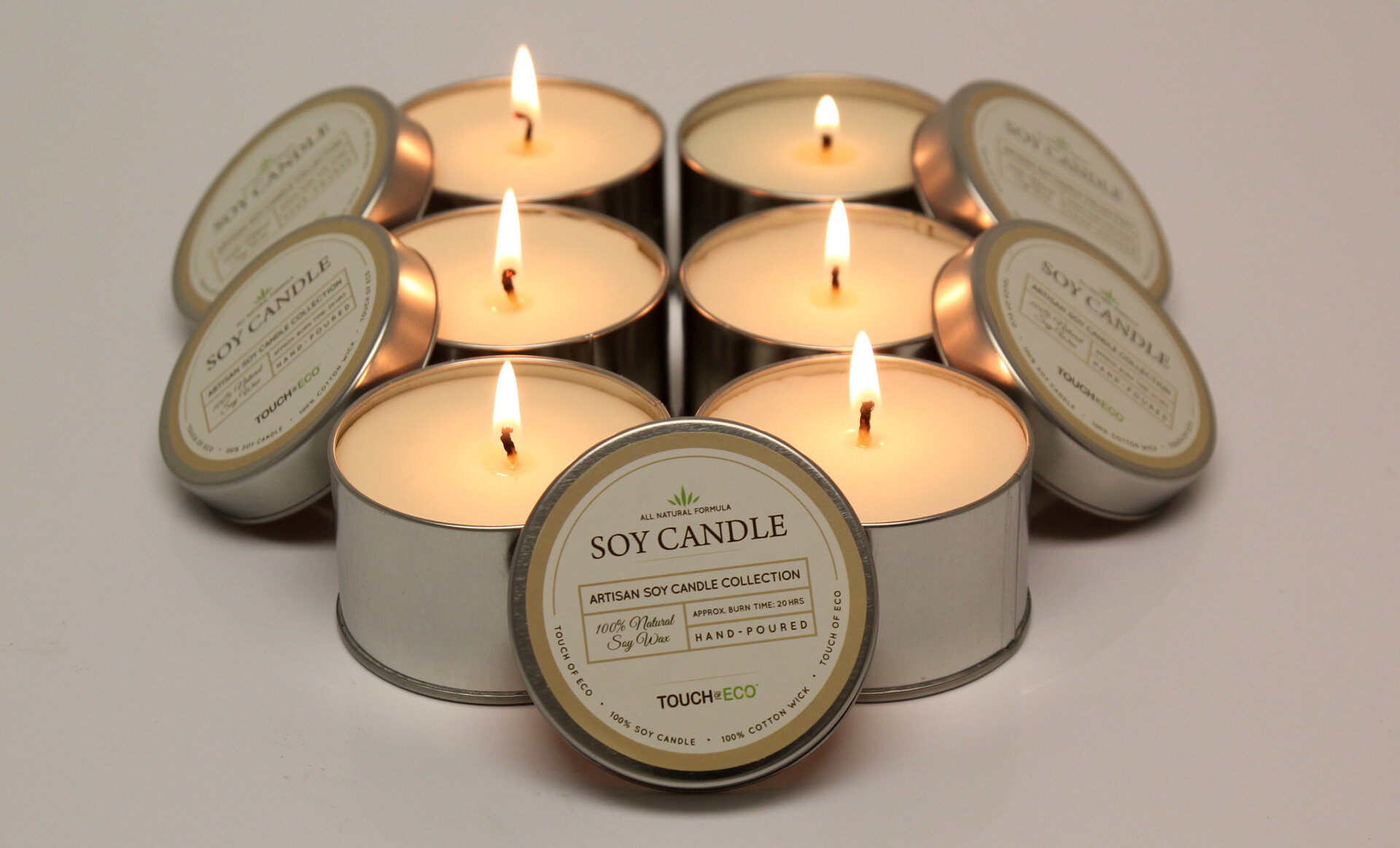 Light This Candle See It Glow, Non-toxic, Eco Candle, Handmade