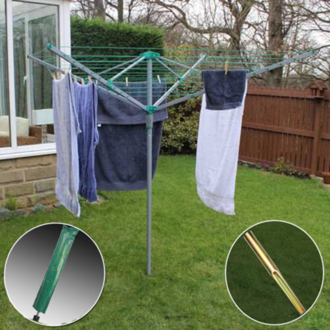 Rotary Airer Steel Rotary / Umbrella Clothesline