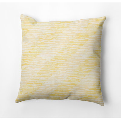 Housse de coussin d'extérieur carré en tricot Beach