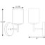 Éclairage de meuble-lavabo à intensité variable Steelville-2002613594