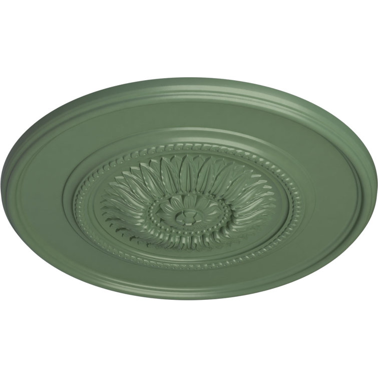 41 1/8"OD x 2 1/2"P Large Floral Ceiling Medallion
