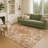 Machine Washable Indoor/Outdoor Bourkelands ACN2334 Floral Rug-1196966531