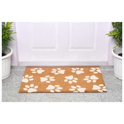 Paw Print Doormat