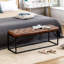 Banc de chambre pour salle à manger en similicuir Omombo Jacksonjames-1902905689
