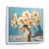 Cadre flottant blanc