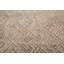 Tapis unique en laine noué à la main beige / gris 6 pi x 9 pi Naszir
