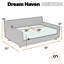 Canapé-lit orthopédique pour chien Dream Haven - Taupe-962161600-962161602