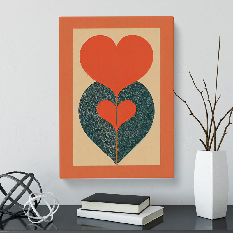 Love Heco Style - Wrapped Canvas, 50cm H x 35cm W x 3cm D
