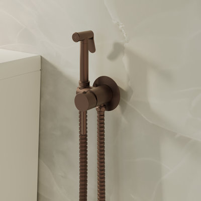 Maggio Round Concealed Thermostatic Douche - Chrome