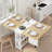 Folding Dining Table, Drop Leaf Dining Table With 6 Wheels And 2-Layer Storage Shelf, Space Saving Dining Table For Small Spaces (Natural Wood, 50.1" D X 31.4" W X 29.5" H)
