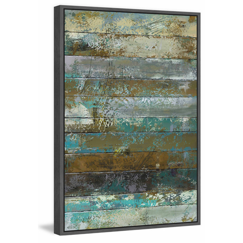 « beachwood ii »-impression sur toile, H 30 po x l 20 po, Toile tendue