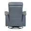 Fauteuil inclinable et pivotant en cuir-2001643861