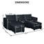 Canapé modulaire Rudolphe-95668631