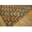 Tapis antique en laine crocheté American