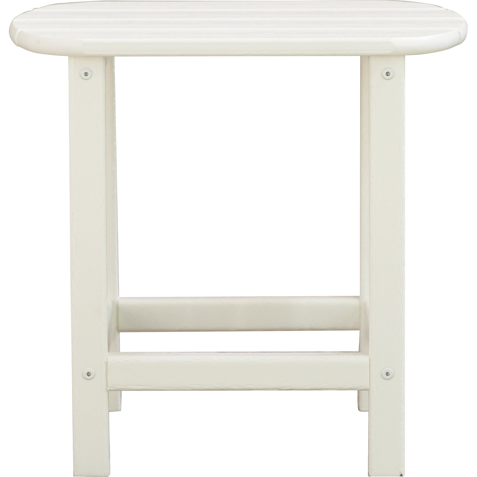 POLYWOOD South Beach 18" Side Table, White