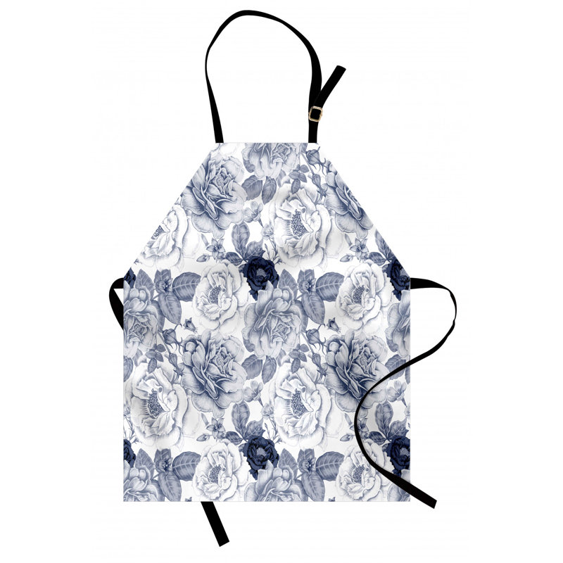 Floral Bib Apron