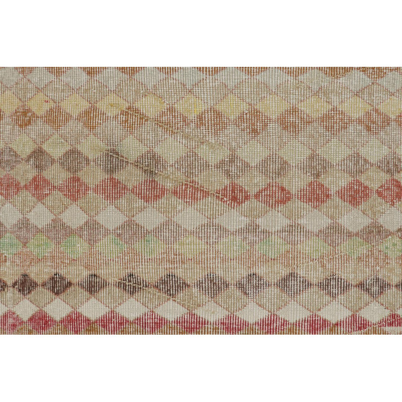 One-of-a-Kind 3'10" X 8' Hand Knotted Area Rug