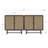 2-Piece Steel Accent Cabinet Set Or TV Stand-290641695