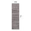 Tapis brun / ivoire Rambo-100078649