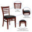 Chaise de restaurant en bois Lyman-23209926-23209929
