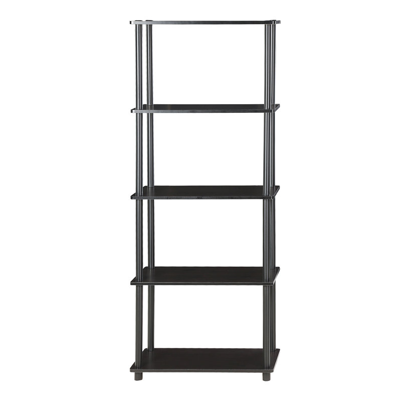 Maxine 59.9cm W Manufactured Wood Shelving Unit, Espresso