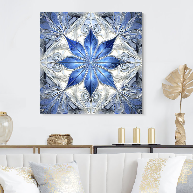 Giovannah - Abstract Geometric Acrylic Wall Art, 16" H x 16" W