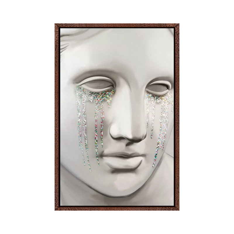 Aphrodite by Nettsch - Print on Canvas, Classic Brown Wood Framed, 101.6cm H x 66.04cm W x 3.81cm D