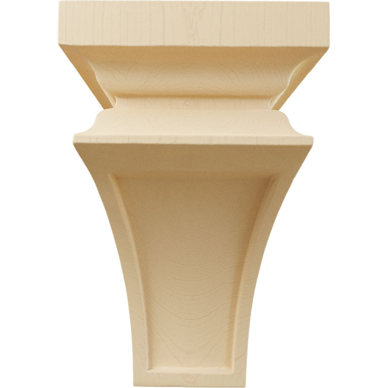 Mini corbeau en bois Nevio l 3 1/2 po x P 3 3/4 po x H 6 po (paquet de 6), Érable