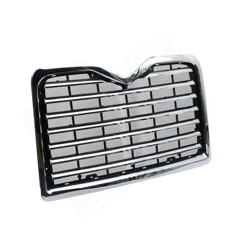 Chrome Front Grille With Bug Screen Fit For Mack Vision Truck 2002-2016