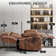 Latitude Run Lay Flat Dual Motor Power Lift Recliner Chair with Vibrating Massage and Heating, Infinite Position, 2 Remote Control, and Side Pockets, USB Ports, Faux Leather