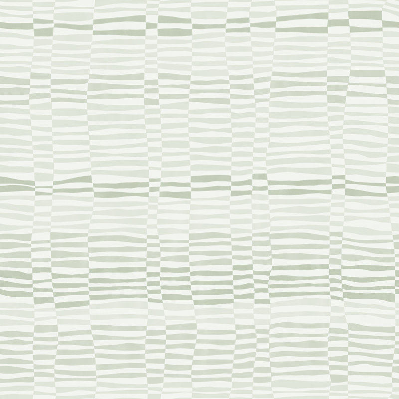 Deco Moiré Pattern, Green